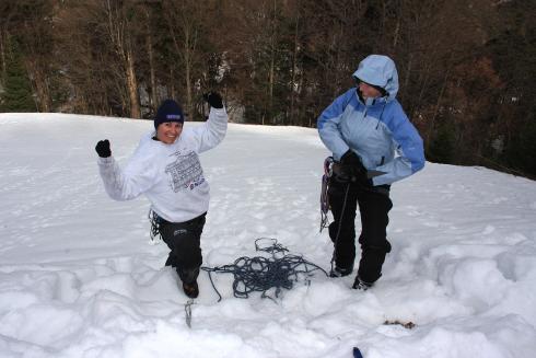 .. snežne radosti alpinistične šole